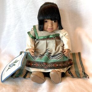 Vintage Gentle Dreams Baby series, Native American Doll
